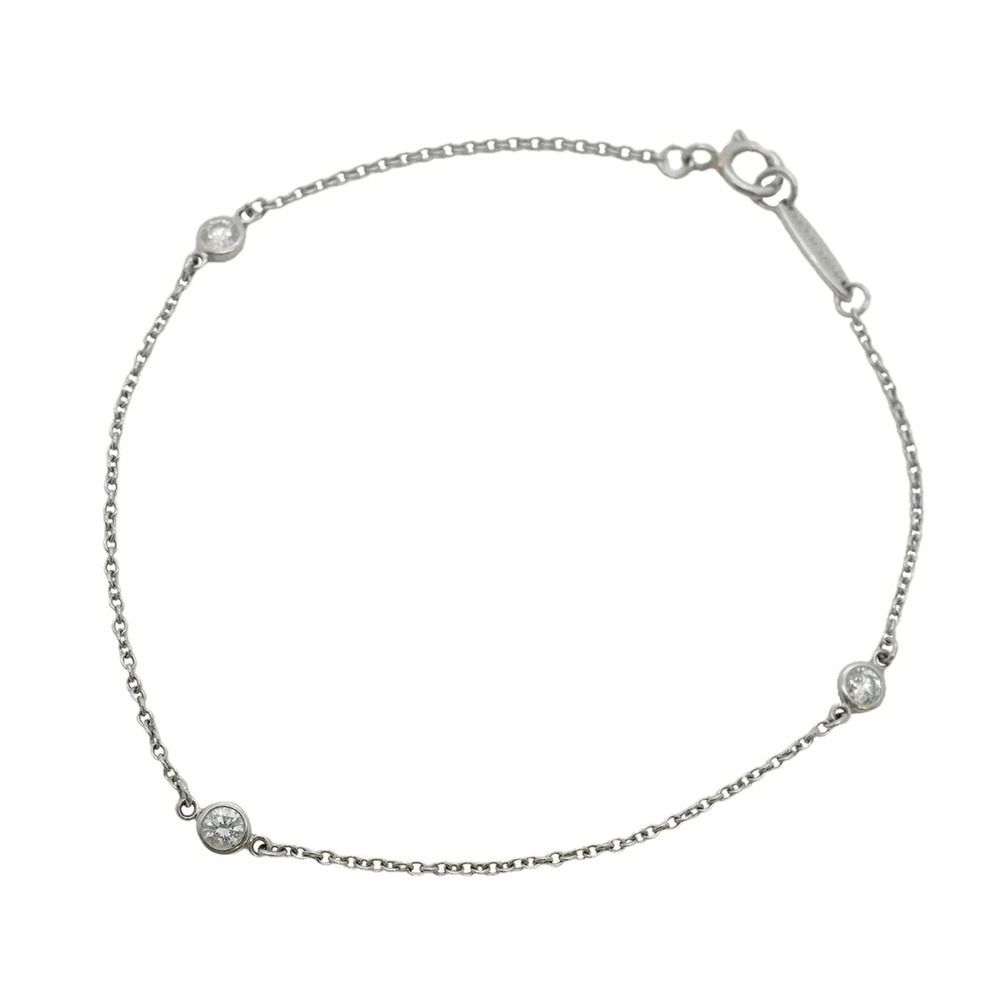 Tiffany & Co. By the Yard Bracelet, 3PD (Pt950) Platinum Diamond, Ladies'